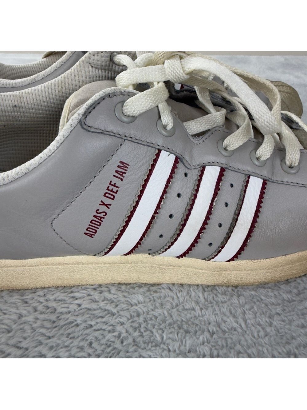 Vintage Adidas Superstar x Def Jam Records Men's Size 11.5 US/11 UK/46 EU - Picture 7 of 12